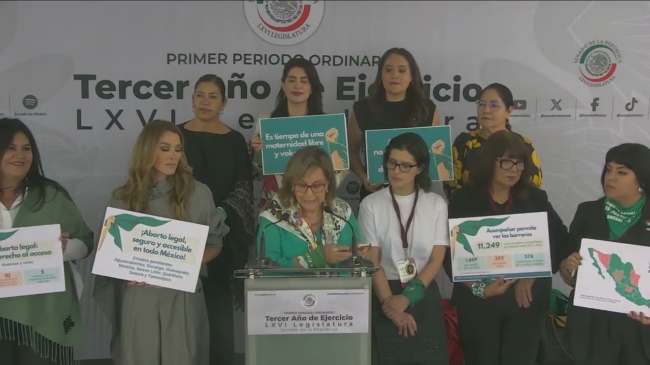 Conferencia de la presidenta de la Comisión para la Igualdad de Género, Martha Lucía Mícher Camarena