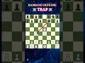 Damiano Defense Trap #shorts #chess #chessmemes #ajedrez #gambit #trap