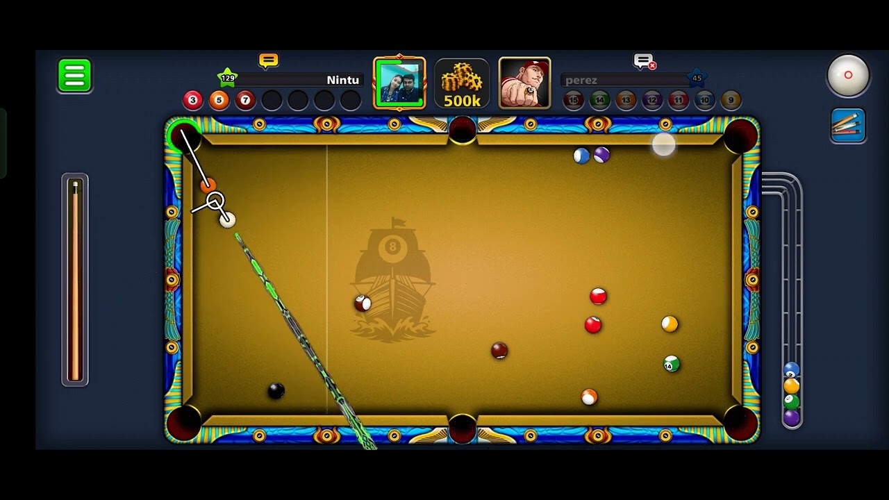 Mind blowing pool match 5lakh...#win trick - YouTube