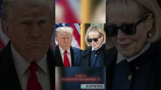 Jury orders Trump to pay $83 million for defaming columnist E. Jean Carroll #donaldtrump #carroll