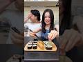I didn't expect this🍣🤣 #shorts #challenge #couple