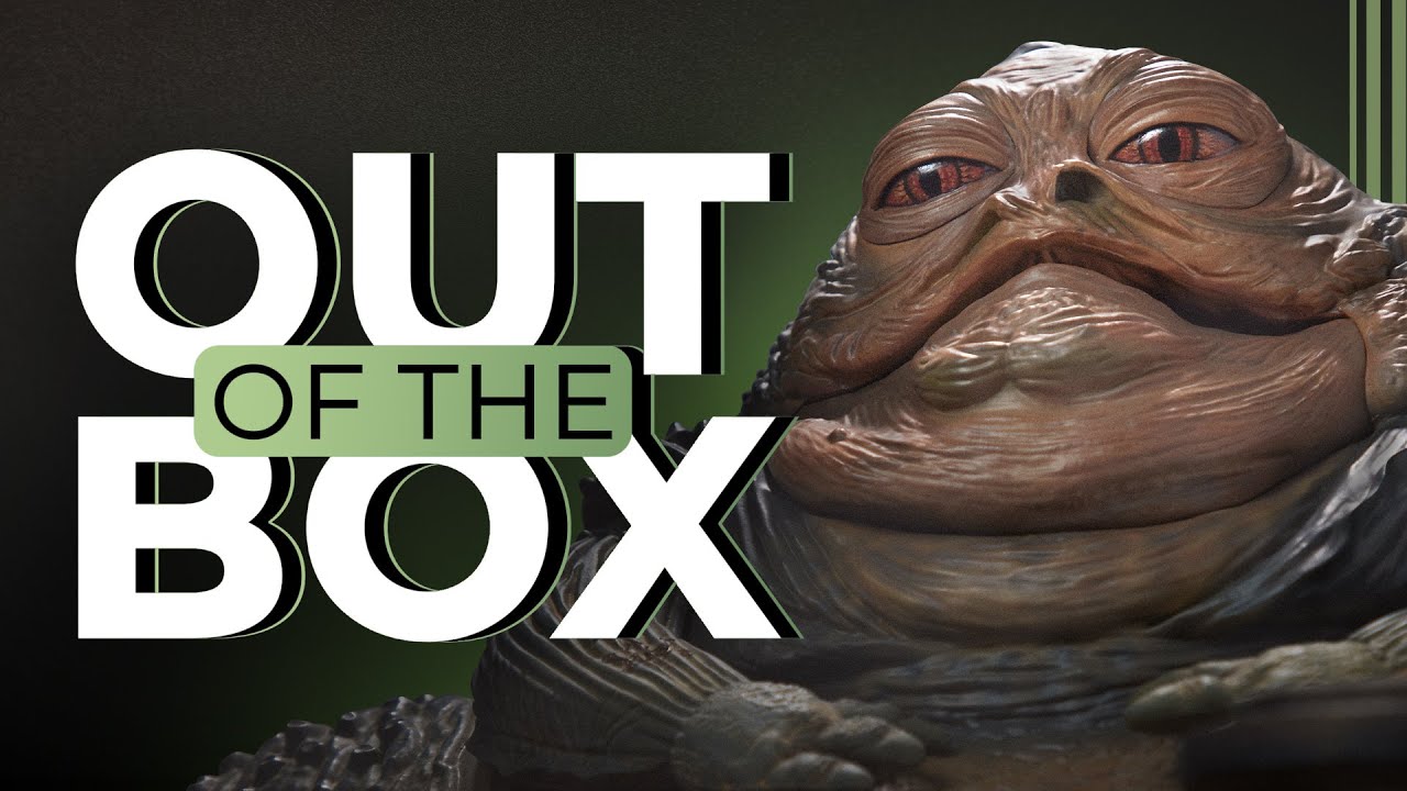 Jabba the Hutt on Throne 1/6 Scale Star Wars Figure Unboxing | Out