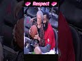 The interaction between the athlete and the grandma! #respect #sports #nba#nhl