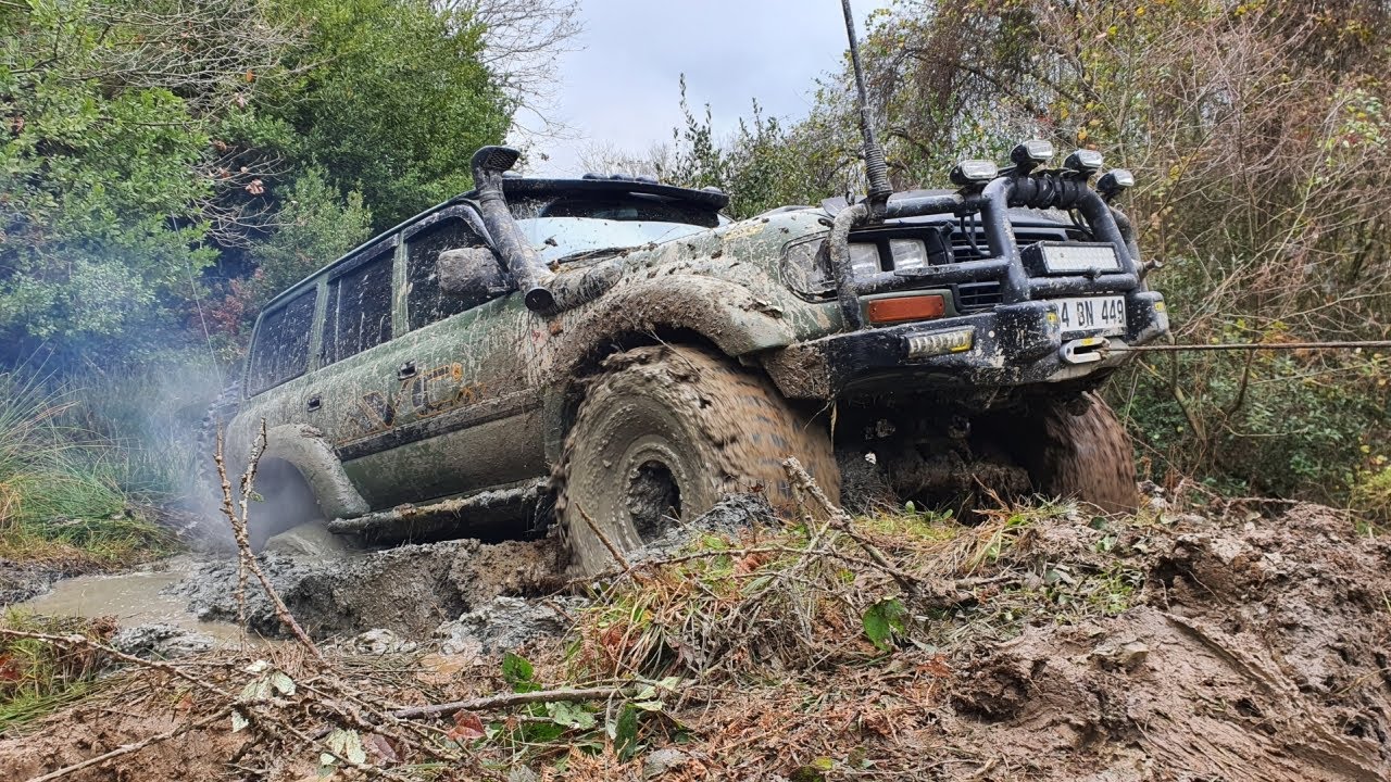 Toyota Land Cruiser 80 - 40'' - TOSUN - Şile 2019 - EXTREME OFF ROAD / Mud - 4K HD