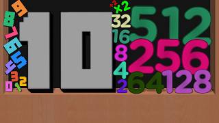 NUMBERIC FUSION \vs MERGE THE NUMBERS - 1 to 10 Drop And Merge Watermelon Game 12345678910 2048 Game screenshot 2