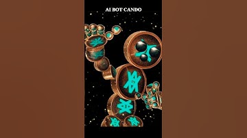 *ANYTIME NEW MUSIC*우주에서 춤추는 AI BOT *CANDO*, an AI bot dancing in space.