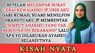 Download Lagu SETELAH CERAIKANKU SUAMI MENELFON AYAHKU UNTUK MEMBAWAKU PULANG - TAPI SUAMI HISTERIS SAAT AYAHKU.. MP3