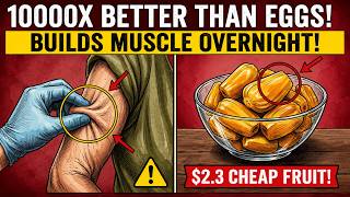 Build Muscle After 75: THIS FRUIT PROTEIN Is 1,000,000x Better Than Eggs! | Senior Health Tips