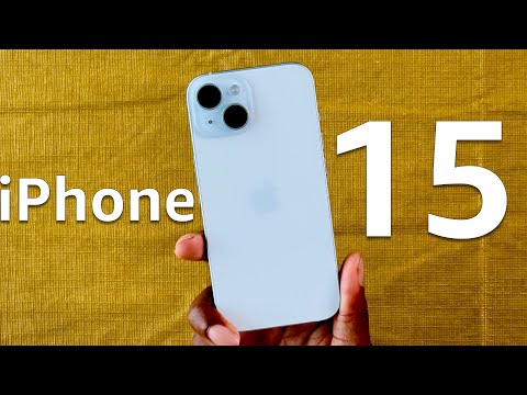 iPhone 15 BLUE Unboxing - Thoughts & First Impressions - YouTube