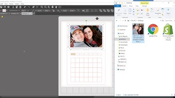 Silhouette Cameo 3 Studio v4 - Designing a Hanging Monthly Calendar