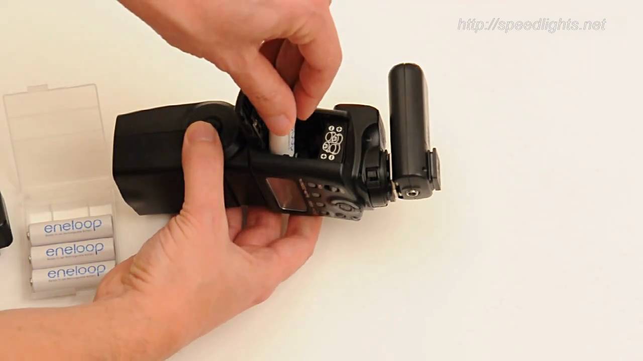 Canon 430EX II flash recycle test NiMH YouTube