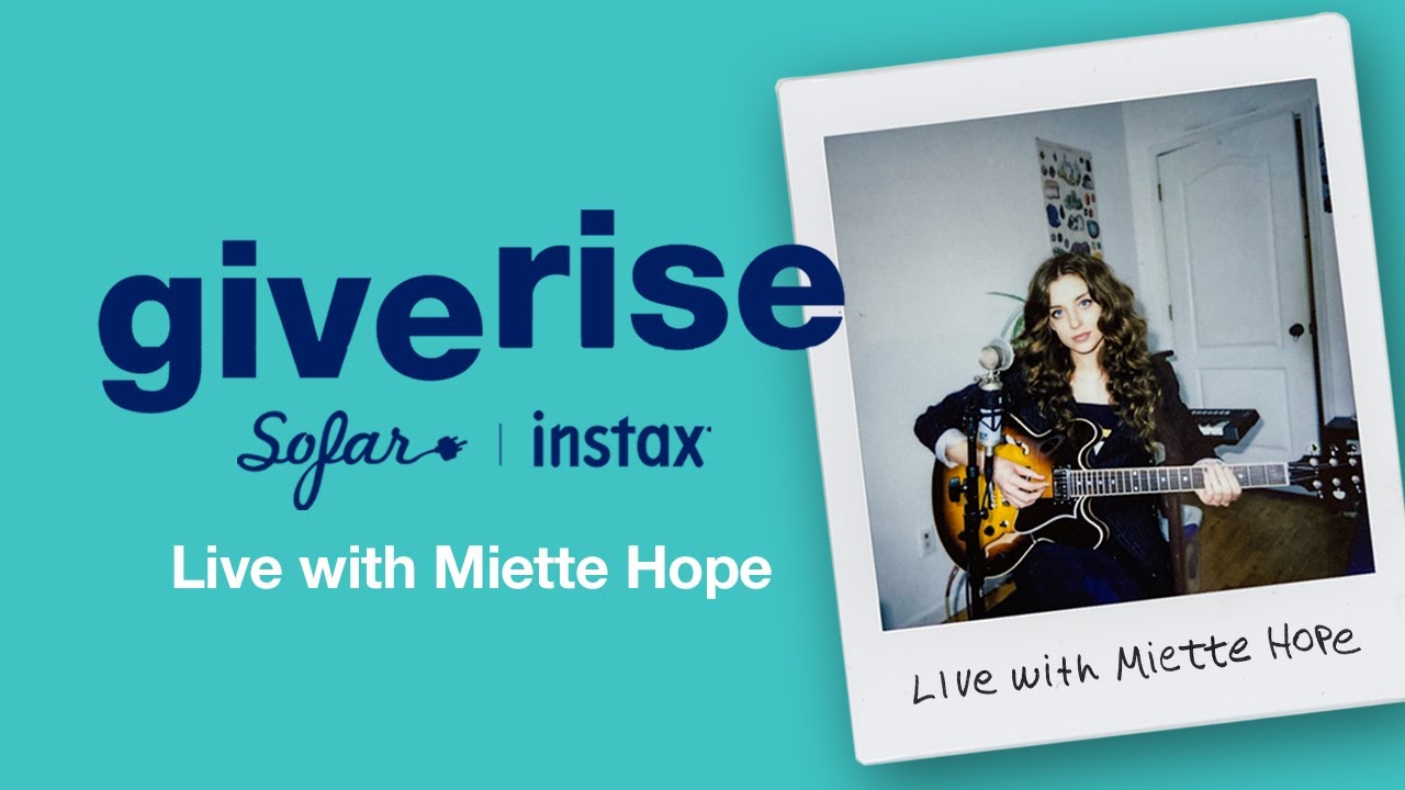 Miette Hope - LIVE  | Sofar NYC | give rise
