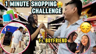 1 Min Shopping Challenge With Boyfriend Extreme Fun