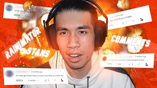 Reacting To FUNNIEST Comments From Rainimator Stans AGAIN by Xerionix 342 views 1 year ago 16 minutes