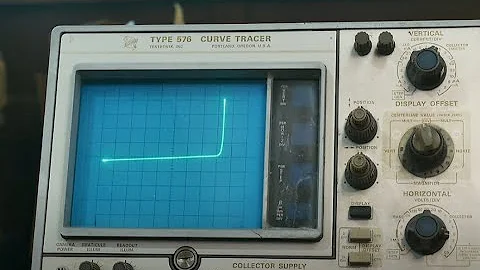 #1278 Tektronix 576 Curve Tracer (part 6 of 9)
