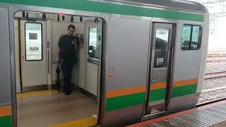 JR東日本E233系3000番台宮ヤマU628編成+宮ヤマU228編成1577E東海道線普通平塚行き品川駅(JT03)14時25分発車