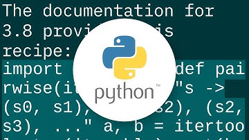 How can I iterate over overlapping (current, next) pairs of values from a list?