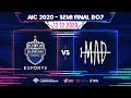 Buriram United Esports vs MAD Team - Bán Kết AIC 2020 [12.12.2020]