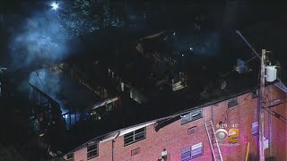 NJ Apartment Complex Burns Hours Before Christmas Eve