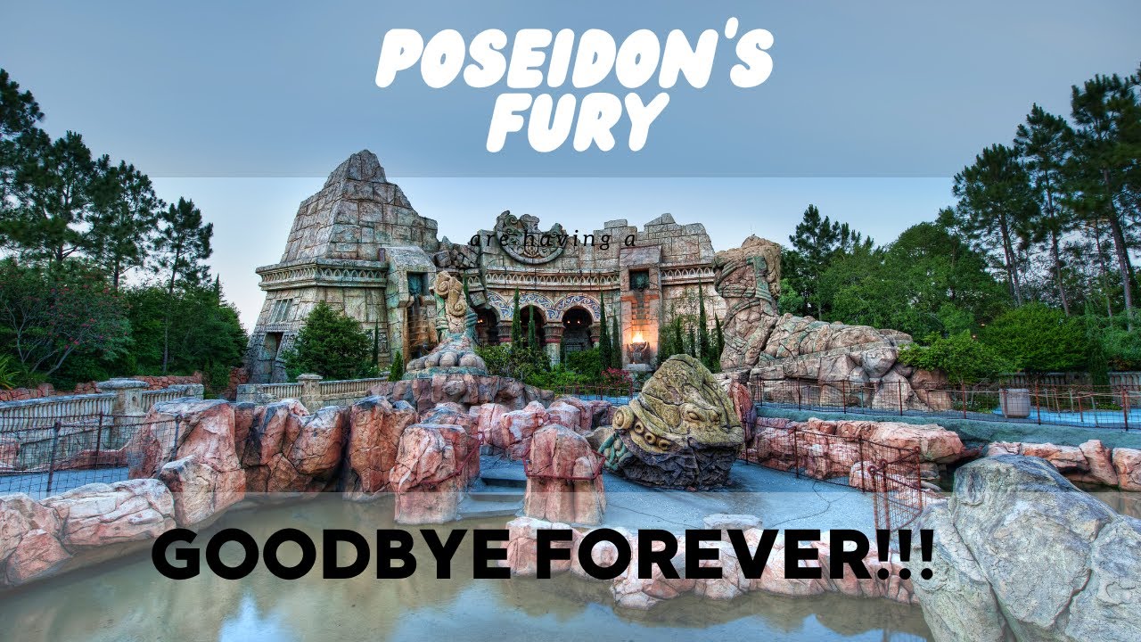 Universal to permanently close Poseidon's Fury attraction