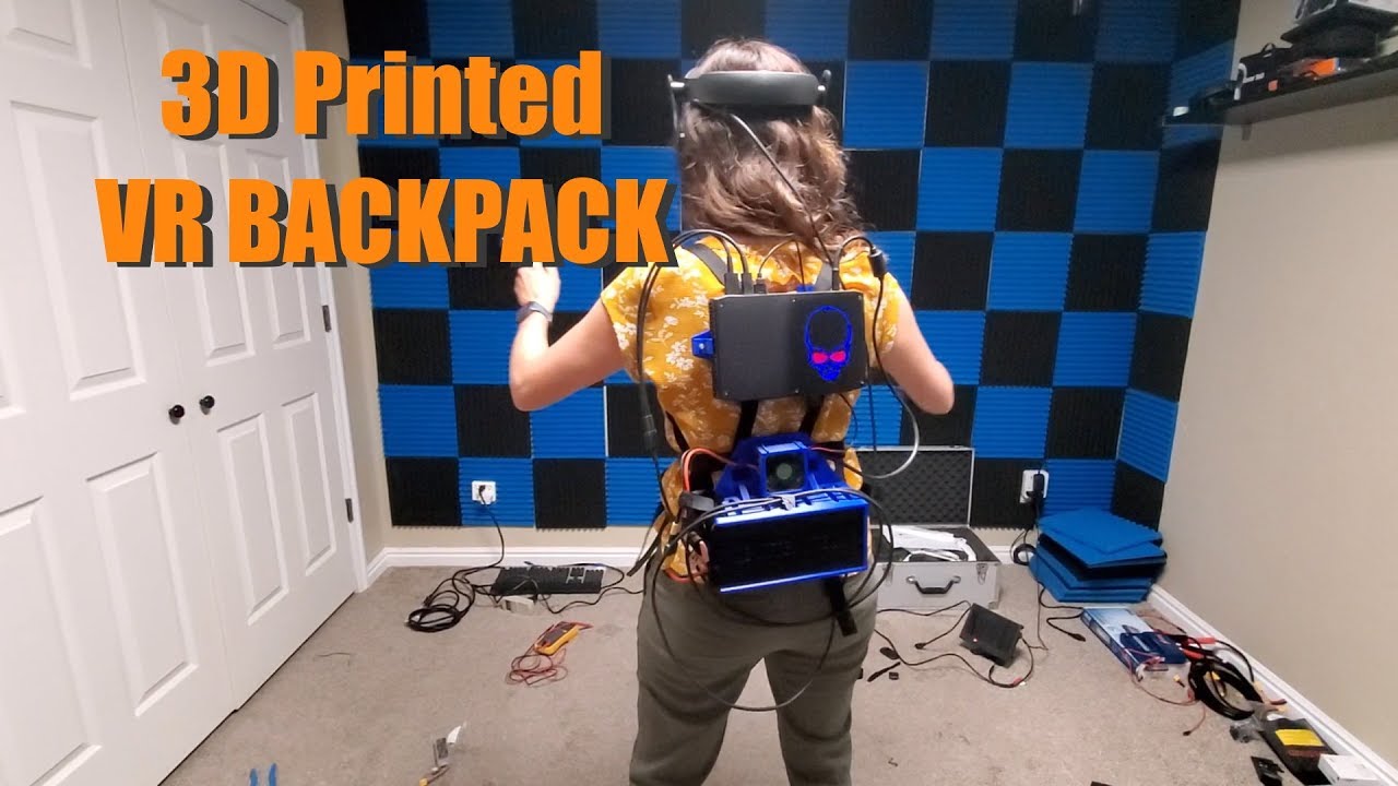 I 3D Printed a VR Backpack! -