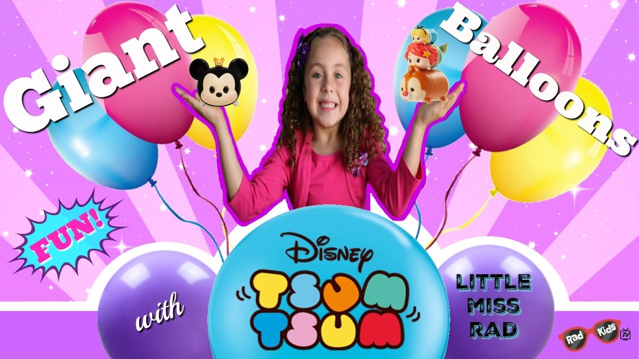 GIANT SURPRISE BALLOONS ! | BLIND BAGS! | FUN w/ Little Miss Rad!! | RaD KiDs TV | kids toys shop