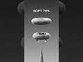 0% vs 100% 3D Softness Simulation