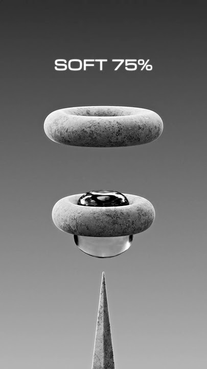 0% vs 100% 3D Soft Body Simulation