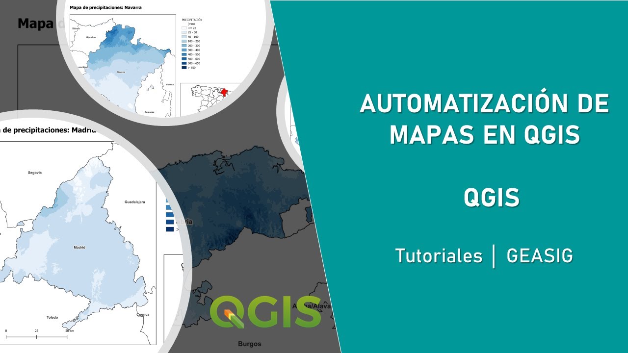 Mapas automáticos en QGIS - 👍 fácil y rápido