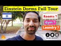 Tau einstein dorms full tour  living in the most expensive city in the world tel aviv israel
