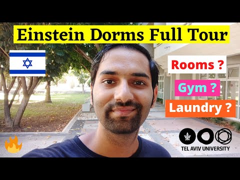 Tel Aviv University Einstein Dorms Complete Tour @TAU International