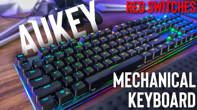 AUKEY KMG9 TKL Mechanical Keyboard Blue Switches 87key
