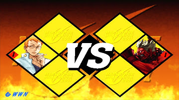 Capcom vs. SNK 2 EO- Kyosuke vs. Shin Akuma