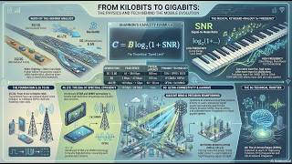 The Evolution from 1G to 5G & The Future of 6G : The Physics & Tech Behind Cellular Networks