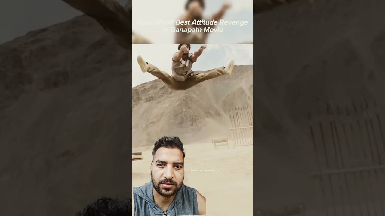 Tiger Shroff Best Attitude Revenge in Ganapath Movie 🔥👊 