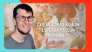 Ĉu mi konas aliajn esperantistojn persone ? #30DRYC EO