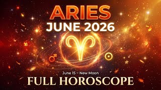 JUNE 2026 FOR ARIES: Explosive Energy, Money, and New Horizons!