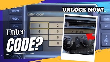 Why Car Radios Lock & What “Enter Code” Really Means | Full Unlock Guide