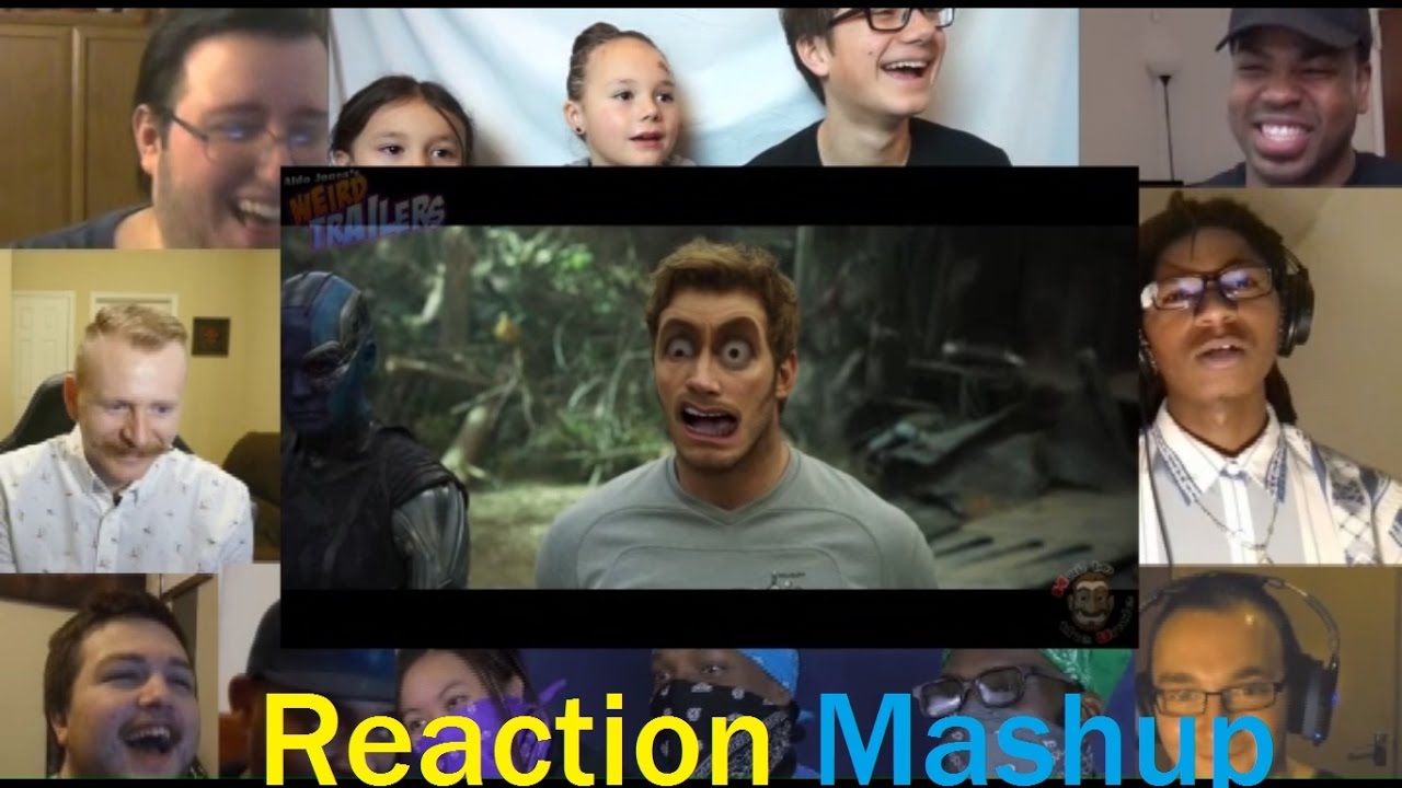 GUARDIANS OF THE GALAXY VOL 2 Weird Trailer   by Aldo Jones   REACTION MASHUP
