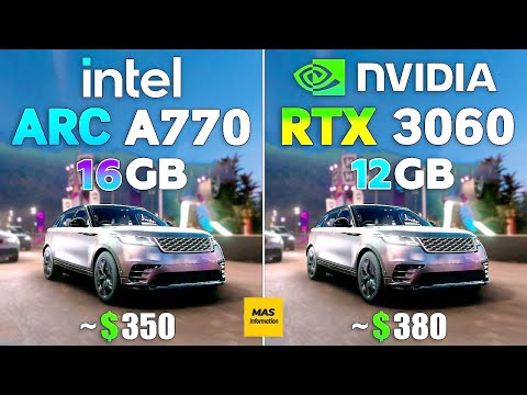 Intel ARC A770 vs RTX 3060 - Gaming Benchmark | Test in 10 Games | @MAS Information