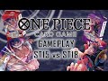 One Piece: ST-15 vs ST-18 Gameplay