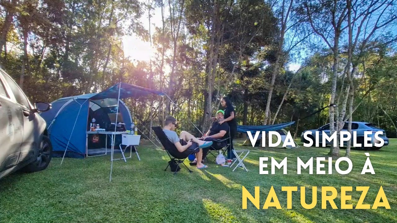 Vida Simples: Camping estruturado em meio a natureza próximo à Curitiba 🌿✨