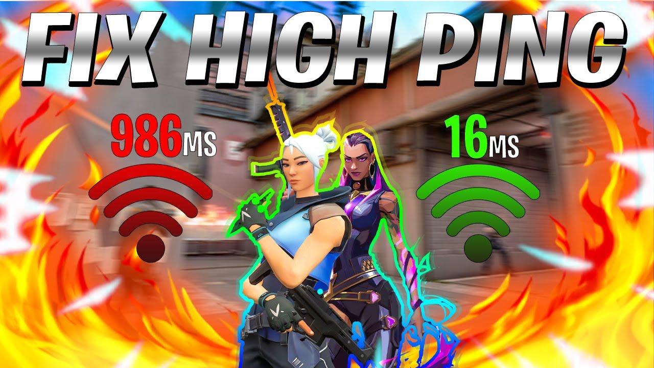 How to fix Valorant High ping with 100% Proof 2021| Best Setting to