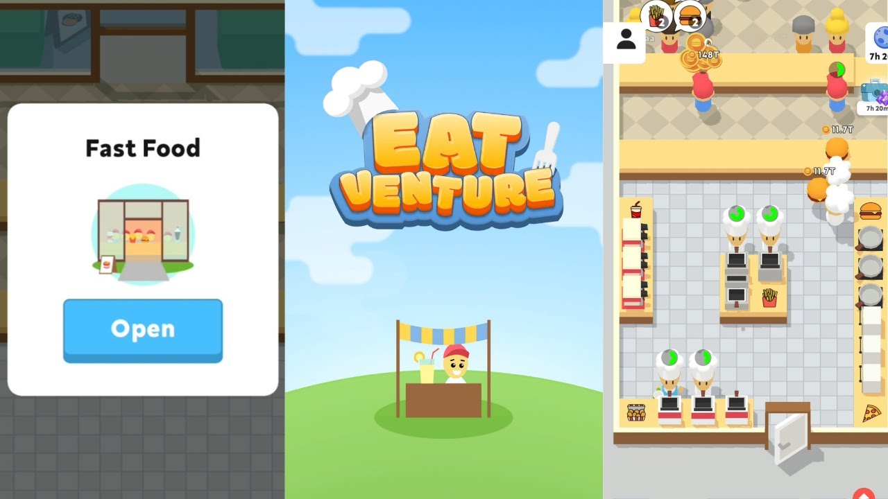 Eatventure - Tokyo: Fast Food Lvl