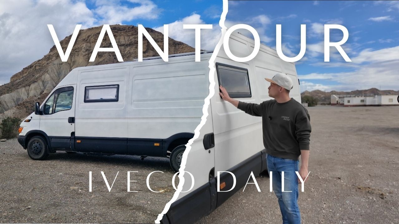 IVECO DAILY predstavenie DIY obytnej dodávky. CamperVan videotour. (ES2026 časť 0) 