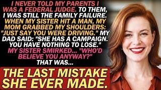 I Never Told My Parents I Was A Federal Judge  My Sister Hit A Man, Mom JUST SAY YOU WERE DRIVING