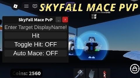 SkyFall Mace PvP Script | Roblox Auto Mace GUI 2025