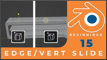 Hoe Edge Slide & Vert Slide Tool in Blender te gebruiken: Tutorial 15 - Blender Beginner