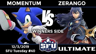 Sfu Tuesday Momentum Sonic Vs Gb Zerango Lucina - Winners Round 2