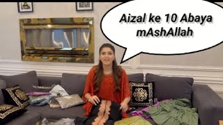 Aizal ke 10 Abaya mAshAllah ✨👍 Aizal cute 🥰 lag rhe he mAshAllah ✨ #subscribe #channel